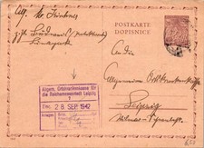 GOLDPATH: Cartolina Germania 1942 CV949_P33