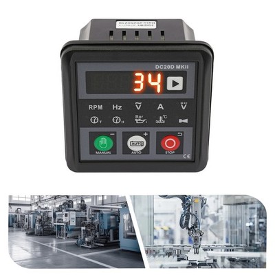 DC20D Genset Controller Automatic Generator Start Controller Module LED Display