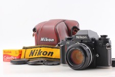 w/Case Top MINT Nikon F3 Eye Level SLR FilmCamera Body Ai 50mm f1.4 Lens JAPAN