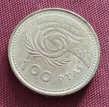 Spain 100 Pesetas - Juan Carlos I Year of Older Persons Coin 1999
