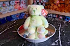 TY Beanie Baby - Flora the Bear | Tush Tag Wear | Vintage | Rare