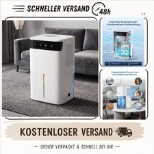 Macchiatto Mini Déshumidificateur 2600 ml Électrique avec Mode Nuit & Lumière RGB