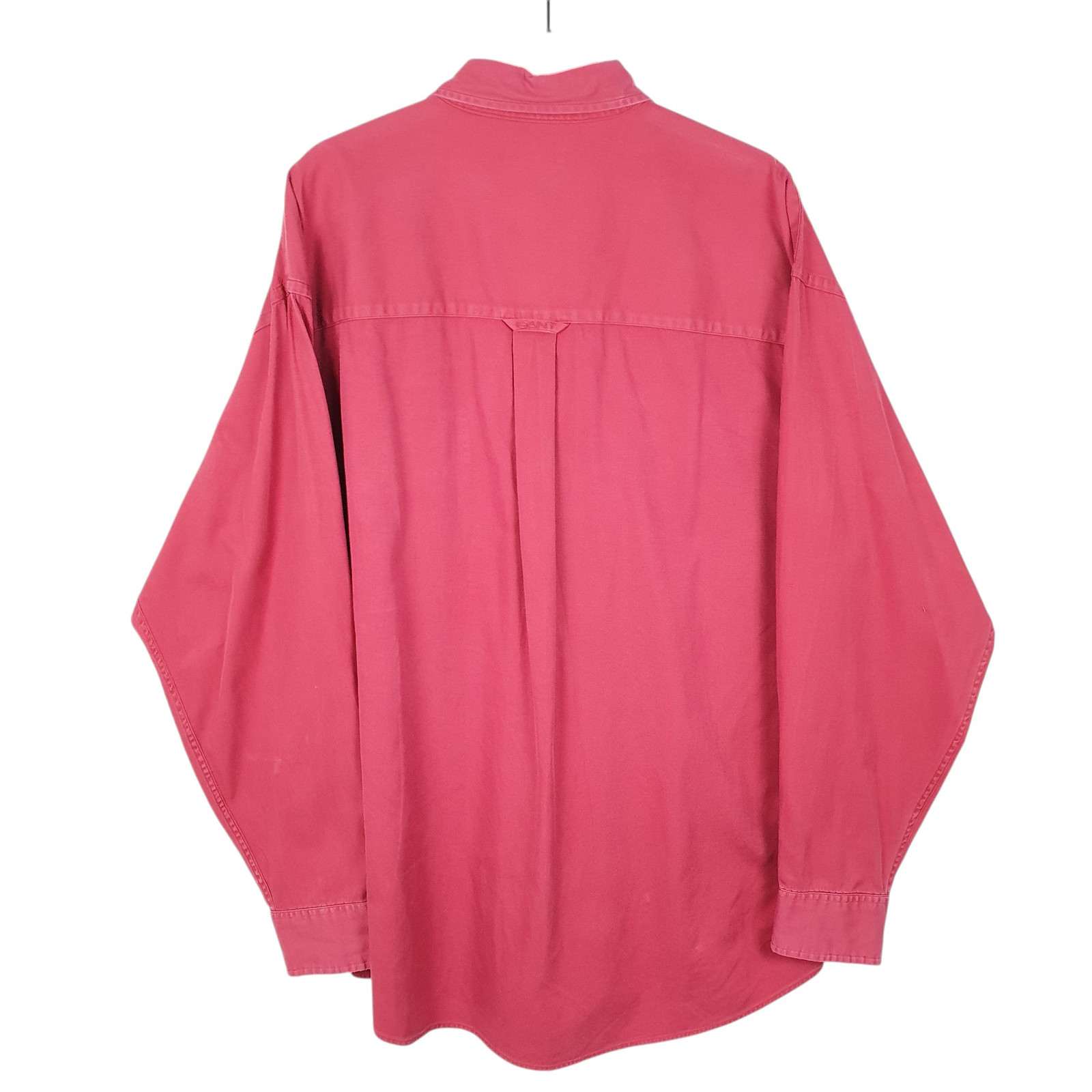 GANT Red Shirt USA Soft Twill Long Sleeve Casual Cotton Mens L image 3