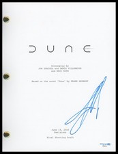 Jason Momoa "Dune" AUTOGRAPH Signed 'Duncan Idaho' Full Script Screenplay ACOA