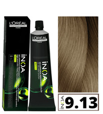 Tinte Inoa 9.13 Rubio Muy Claro Ceniza Dorado - L´Oreal