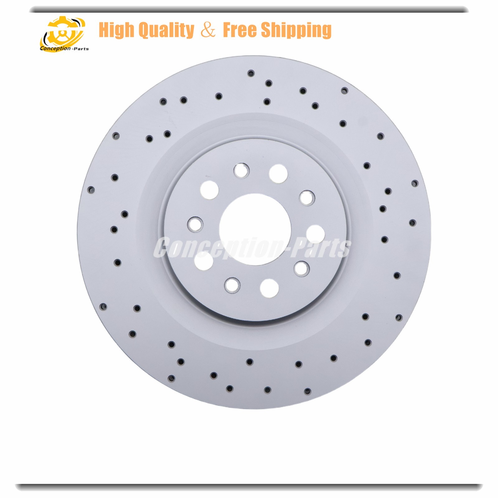 2PCS Rear Replace Rotors 670035019 Fit Maserati Ghibli Quattroporte 2017-21