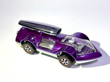 🚀 Custom Made HOT WHEELS Rocket Bye Baby Spectraflame Purple Redline Diecast