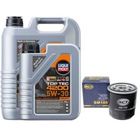 MotoröL Set Top Tec 4200 5W-30 6 Liter + ÖLfilter FüR Opel Frontera A Rover Mini