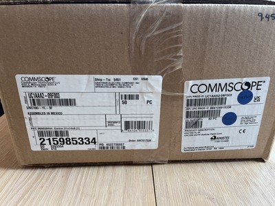 BOX of 50 COMMSCOPE Cat6A 3  Patch Cord Yellow 