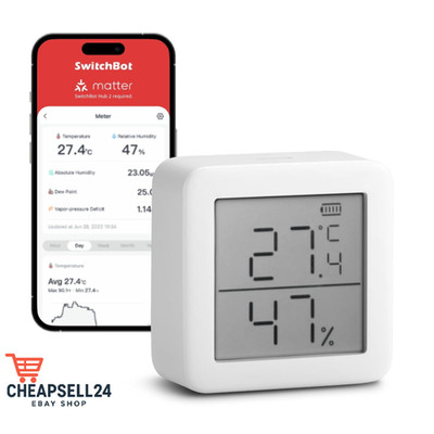 Digitaler Thermometer Hygrometer Bluetooth mit App