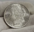 1890 S US Morgan Silver Dollar $1 Nice Unc