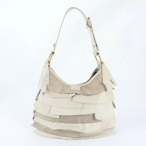 Yves Saint Laurent Rive Gauche Tropez Leather Shoulder Bag