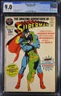 Superman #243 CGC 9.0 Beautiful High Grade 1971 Vol 1 Neal Adams Cover