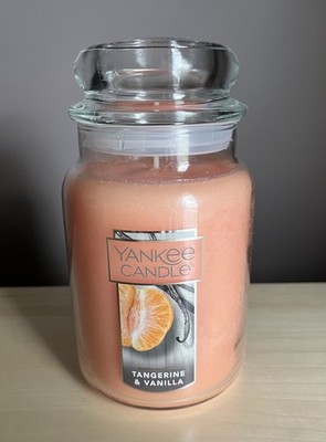 Yankee Candle Tangerine & Vanilla Large 22 Oz Jar Candle NEW