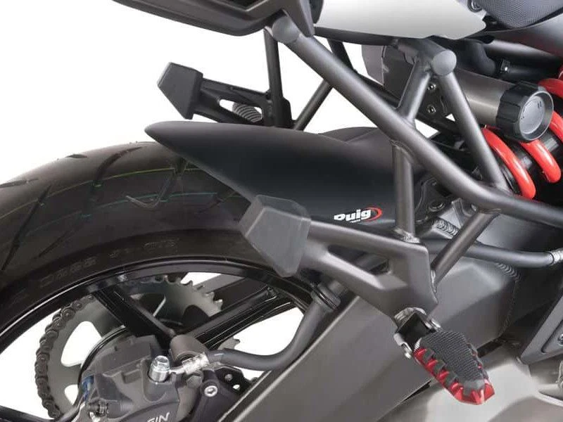 Puig Hugger negro mate Kawasaki Versys 650 Grand Tourer 2015-2022 Foto 2 de 2