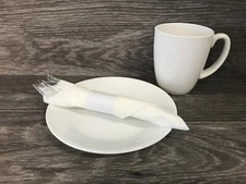 4.25 x 1.5 White Napkin Bands (500)Self Adhesive Ships Free ($0.015/pc)