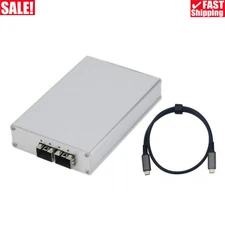 A2 10G Double SFP Port X520 Thunderbolt to Network Interface Expansion Dock