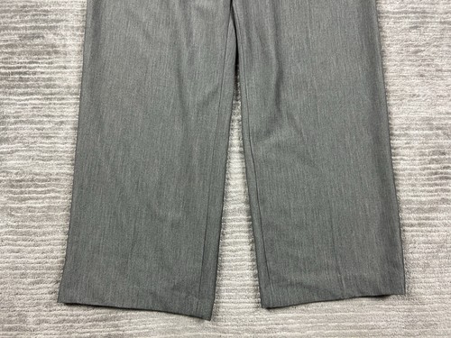 Cato Pants Womens 16W Gray Wide Leg Polyester Blend Casual - Picture 3 of 12