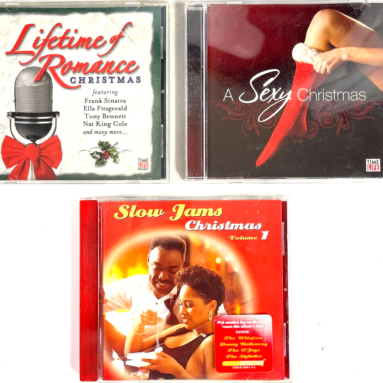 Christmas Romance Sexy Slow Jams 3-CD Set by Time Life & The Right Stuff from 1996-2008