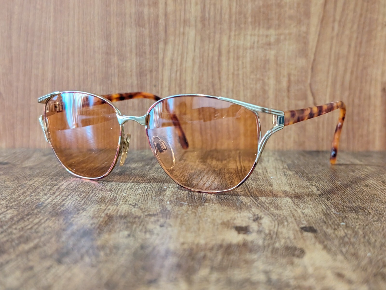 OCCHIALI DA SOLE VINTAGE YVES SAINT LAURENT 4025 OVALI MADE IN ITALY 55 15 #836