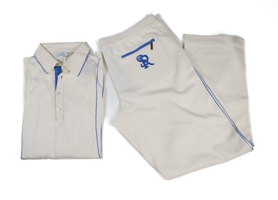 Jean De Luxe Stefano Ricci Taille 40 (US) / 56 (EU) - Coton Blanc, Coupe Classique, Neuf Avec étiquettes, Made In Italy