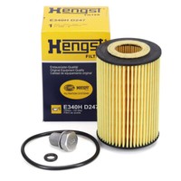 Hengst ÖLfilter + Schraube FüR Vw Golf 7 Passat B8 Tiguan Touran T6 1.6/2.0 Tdi