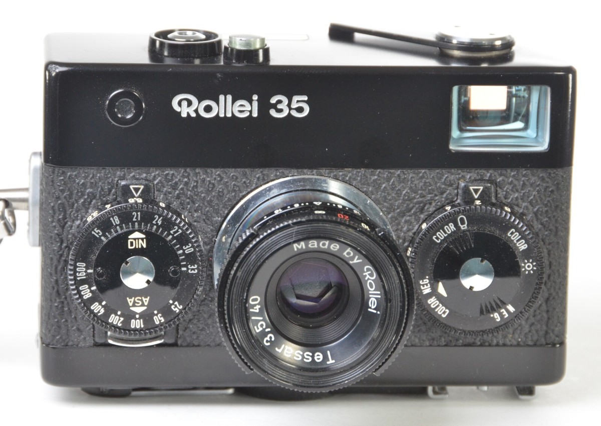 ■ 美品 ■ ローライ Rollei 35 Tessar 40mm F3.5 Rollei 35 ローライ35 ブラック (Tessar 40mm f/3.5