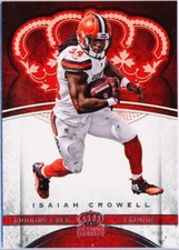 Isaiah Crowell - Cleveland Browns - 2017 Crown Royale Football - Base - #6
