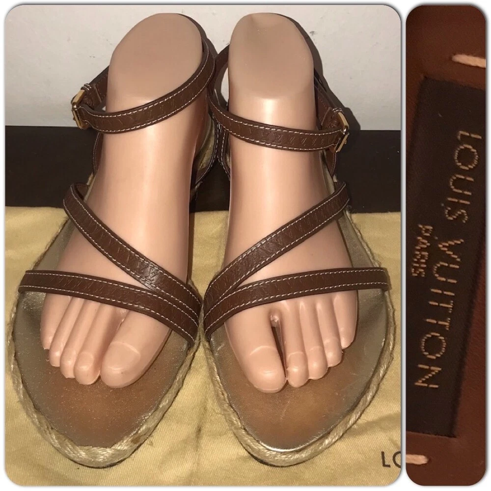 Louis Vuitton Ankle Strap Sandals