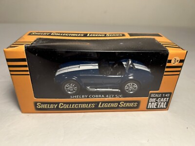 Shelby Collectibles Legend Series Blue Shelby Cobra 427 S/C 1/43 Scale