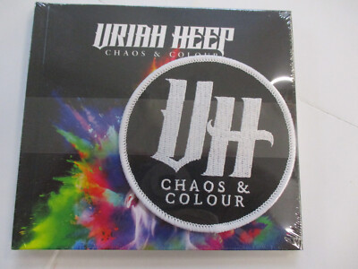 URIAH HEEP - CHAOS & COLOUR - CD DIGIPACK SIGILLATO 2022 LTD MIT PATCH