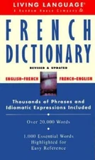 Basic French Dictionary (LL(R) Complete Basic Courses) By Living Language - GOOD