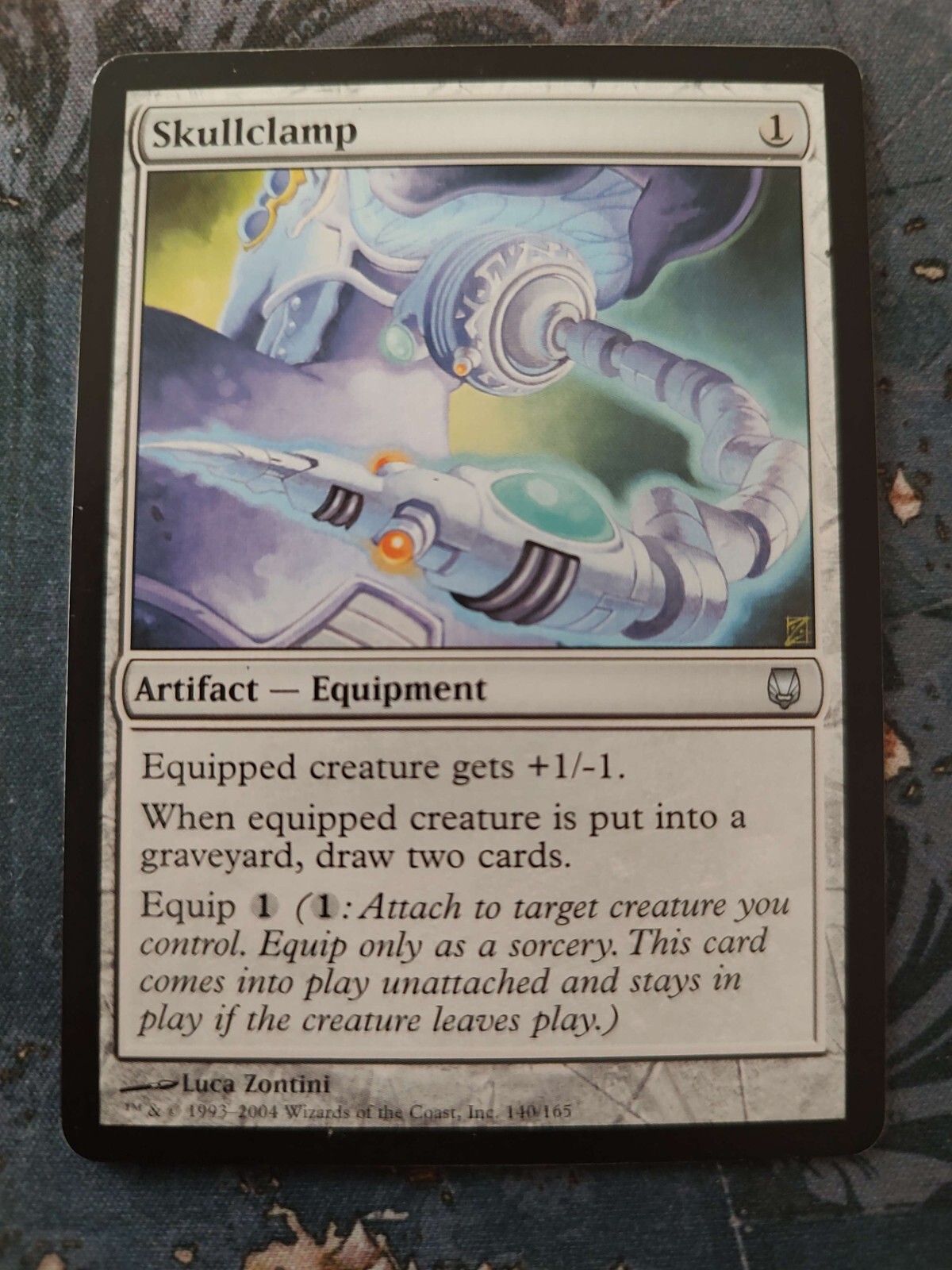 MTG - Skullclamp - Darksteel (DST) - LP