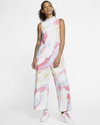 nike women's jersey jumpsuit