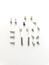ORIGINAL OEM Full Set of Screws L/R spring Metal Pillar Nintendo DS Lite NDSL