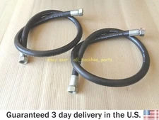 JCB BACKHOE - HOSE 3/8BSP 760 MM, SET OF 2 PCS. (PART NO. 612/01100)