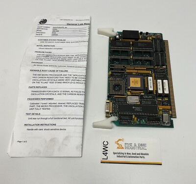 Unico 309-595 Rev. 7 Processor Memory Assembly Card Certification Included