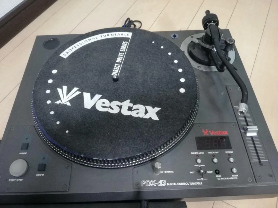 vestax Turntable PDX-d3 2 sets DJ equipment digital control
