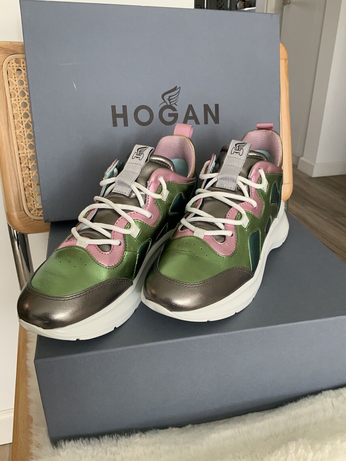 HOGAN 37,5 NEU Limited Edition Sneaker Damen by TODS Leder Italy Schuhe