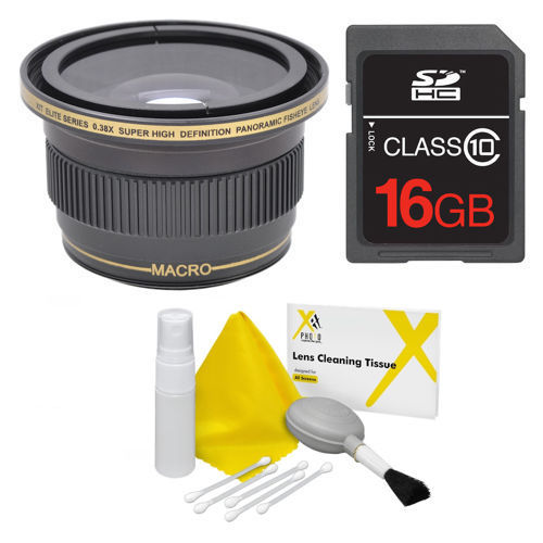58MM Fisheye Wide Angle Lens (w/Macro Portion) For Canon T8i