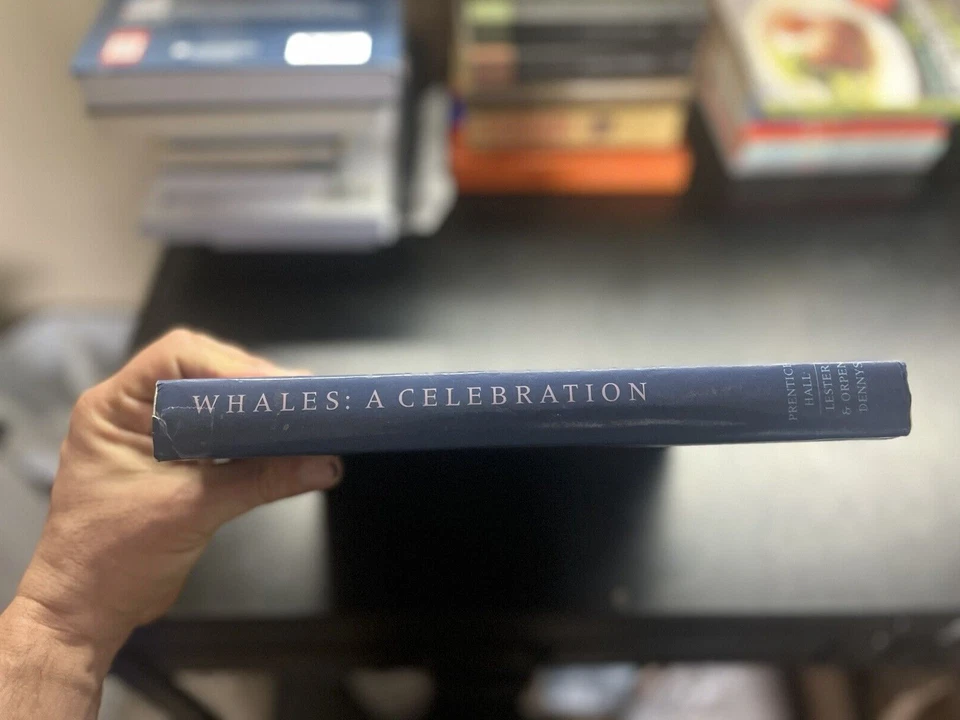 SIGNED: Whales--A Celebration by Greg Gatenby (1983, HCDJ, 1st, VG) - Image 3 of 4