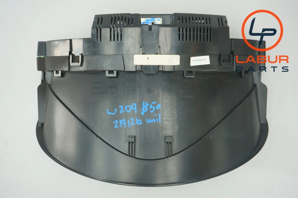 +C1258 W209 C209 MERCEDES 06-09 CLASE CLK VELOCÍMETRO CUADRO DE INSTRUMENTOS 219K Foto 4 de 4