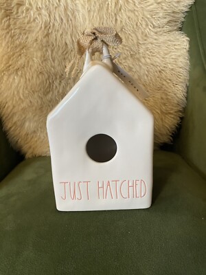 Rae Dunn 2021 Spring Birdhouse  JUST HATCHED  NWT By Magenta