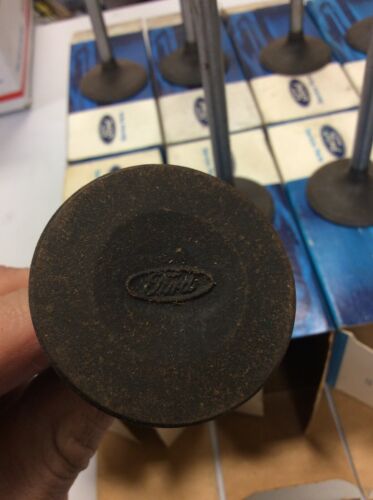 NOS Set (8) STD 351W Intake Valves 69-74 Ford Mustang Torino Ranchero Cougar - Foto 4 di 5