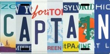 Custom License Plate - Aluminum Tag With Multiple State Letter Choices Custom License Plate - Aluminum Tag With Multiple State Letter Choices