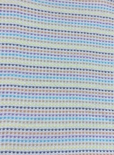 Waffle Yarn Dye Fabric Poly Rayon Spandex 58'' Wide Continuous By Yard