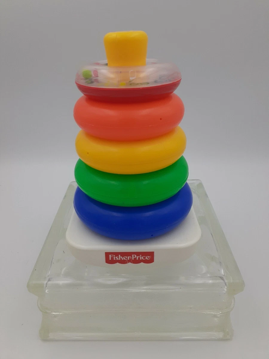 Fisher price stacking store rings vintage
