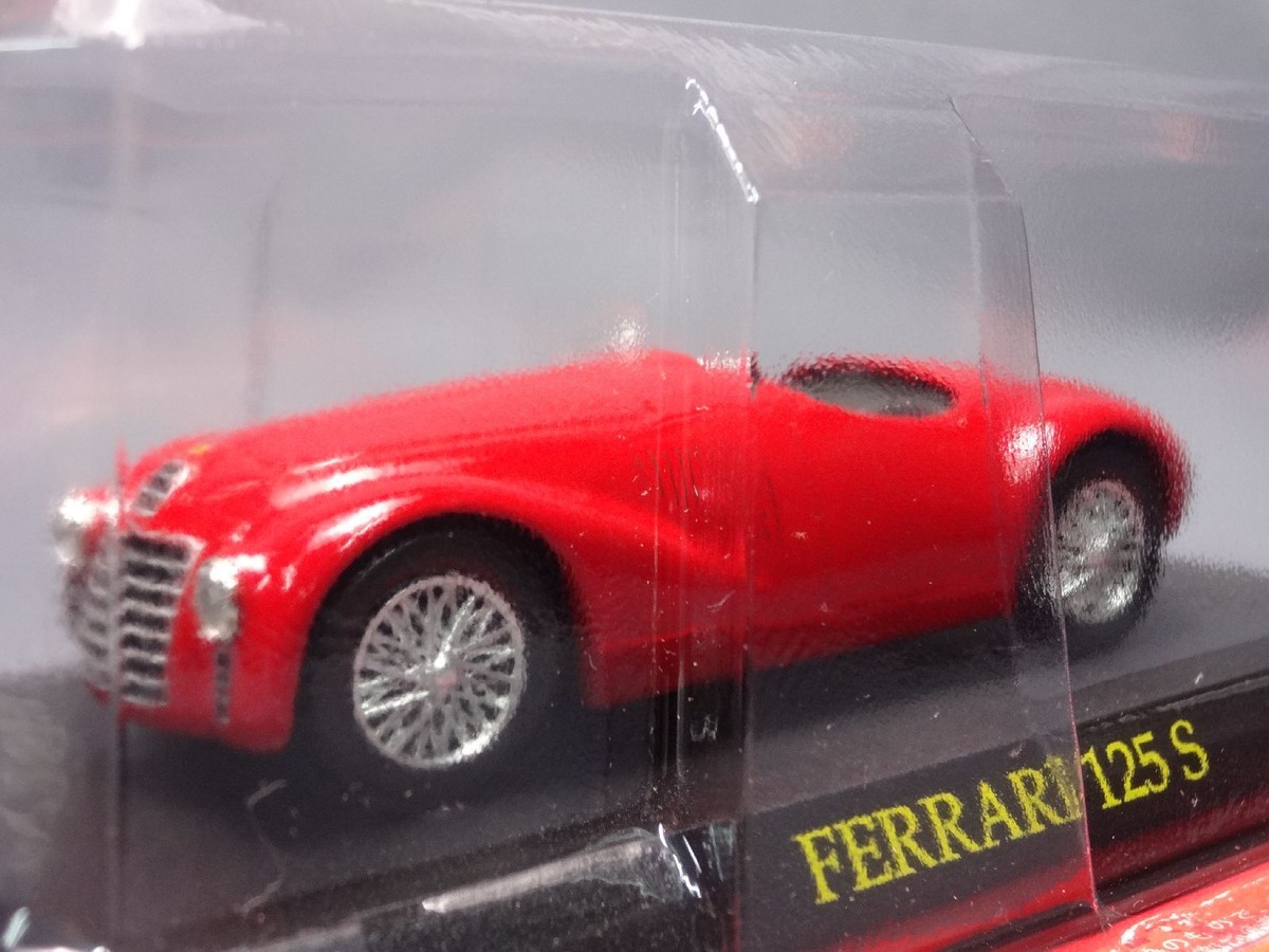 Ferrari Collection 125 S 1/43 Scale Box Mini Car Display Diecast
