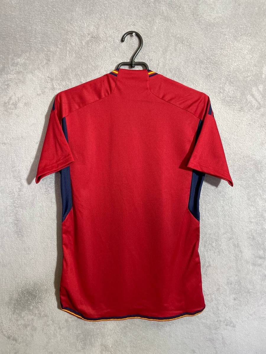 【新品未使用】adidas スペイン代表 シャツ Sサイズ レッド Spain Team Jersey Home football shirt 2022 Adidas Camiseta