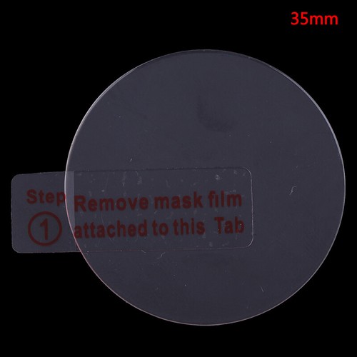 Tempered Glass Screen Protector For 28/30/34/35/36/37/38/40Mm Round Watch ;:w - Photo 17 sur 19